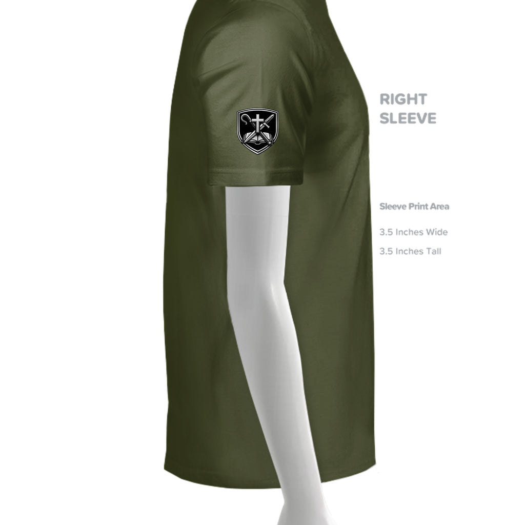 MILITARY GREEN - G500 - SLEEVE_RIGHT